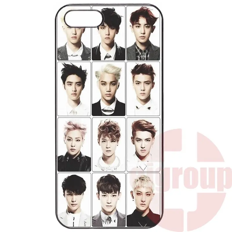 Exo коллаж любовь Твердый Переплет Чехол Для Samsung Galaxy Note 2 3 4 5 7 edge lite A3 A5 A7 A8 A9 E5 E7 2016 |