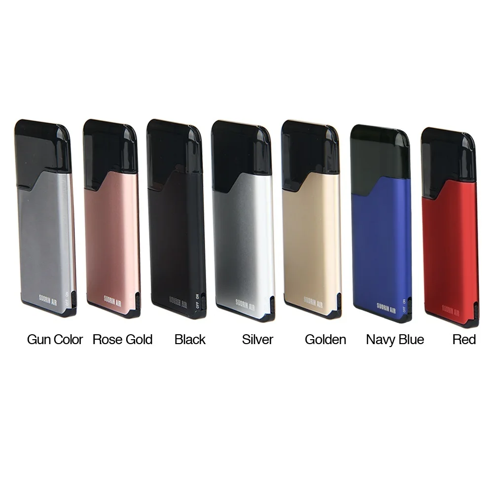 Комплект Suorin Air Plus с аккумулятором 930 мАч и 3,5 мл pod VS Suorin Air Kit, аккумулятор 400 мАч и 2 мл pod vs Minifit/Drag nano/