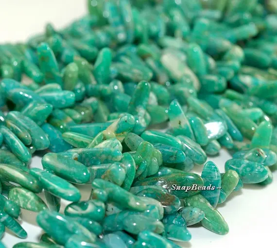Аква Берри русский Амазонит драгоценные камни палка галечный чип 23х8 мм россыпью