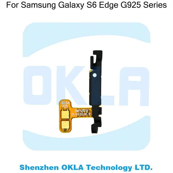 20 шт. OEM G925f кнопка включения питания гибкий кабель для Samsung Galaxy S6 Edge G925 | Мобильные