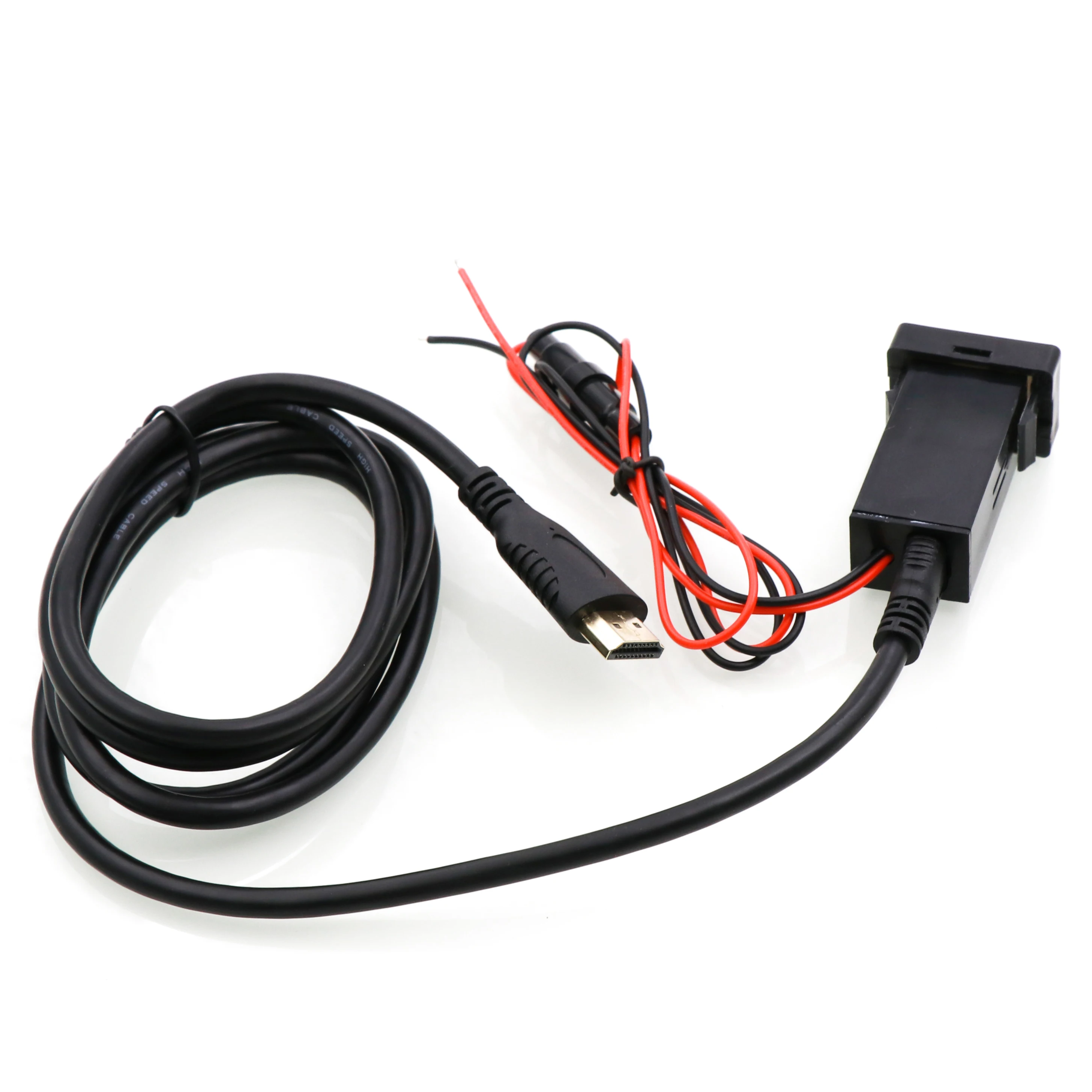 Автомобильное быстрое зарядное устройство USB QC3.0 с разъемом HDMI для TOYOTA Camry Corolla Yaris
