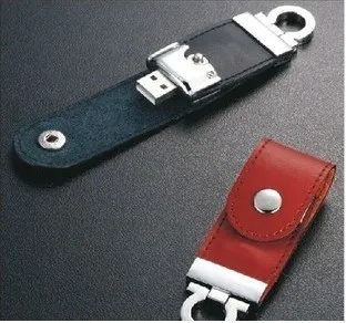 Высококачественный U-диск 32 ГБ 64 8 4 Гб 128 кожаный USB флеш-накопитель флешка 16
