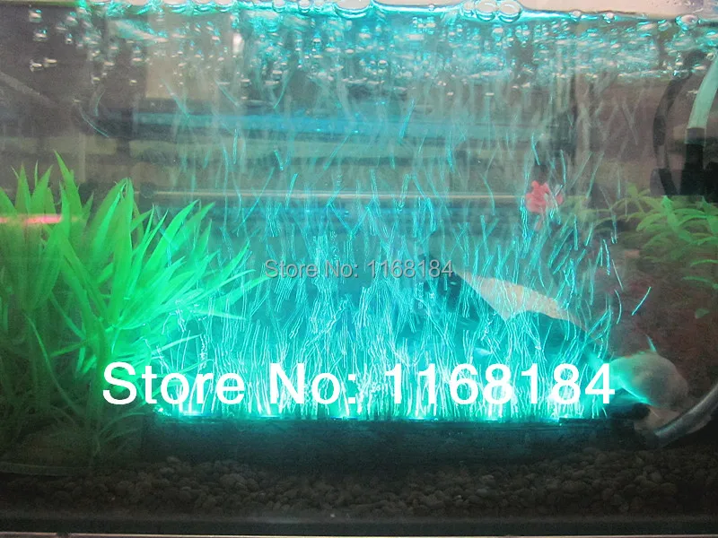 

NEW SMD 62CM 6.5W Aquarium Fish tank BEAMING Underwater Submersible Air Bubble Safe Led Aquarium Underwater free shipping
