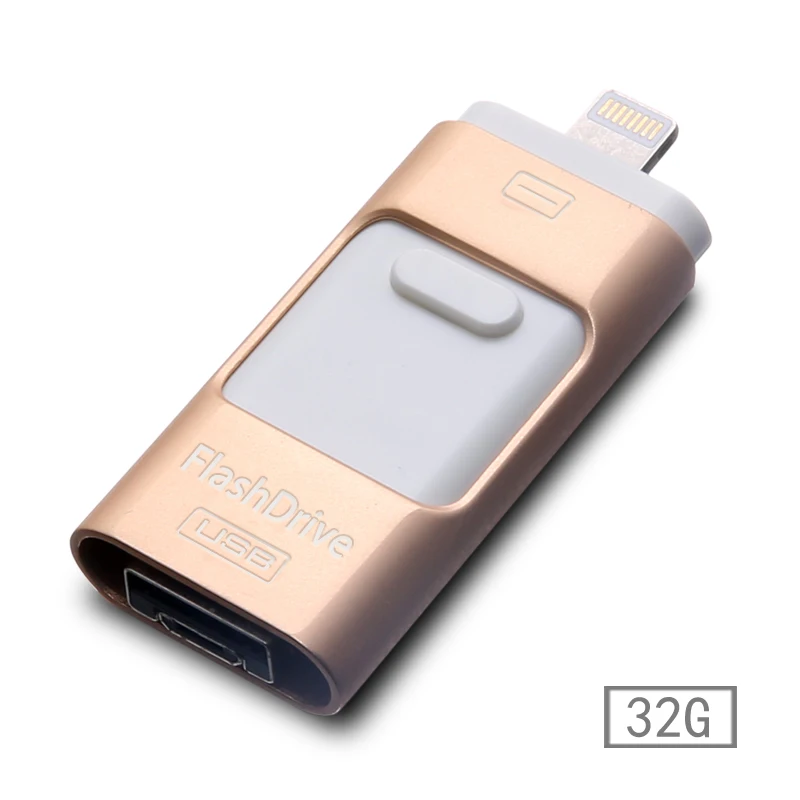 Для Молнии flash drive 8 ГБ 16 32 64 128 Usb Pen Drive Otg Flash iphone 5/5s/6/6 s Plus/ipad memory | Компьютеры и офис