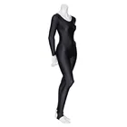 Женский костюм с длинным рукавом Speerise, черный, гимнастическое трико, балетное трико из спандекса