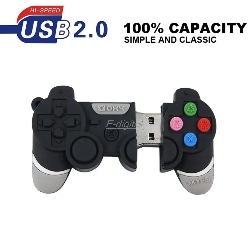 Смешные usb флеш накопитель мультфильм геймпад модели psp usb2.0 u диск объемом памяти 4