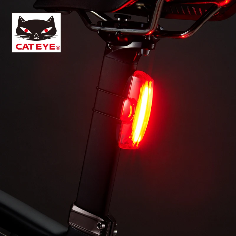 CATEYE велосипедный фонарь светодиодный задняя фара водонепроницаемый USB