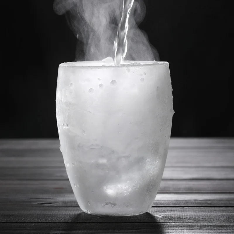 Холодный теплоизоляция Bodum Pavina дизайн двухэтажный кофе сок мороженое Десерт блеск Пинта стеклянная чашка Яйцо Тип Swig Gafas