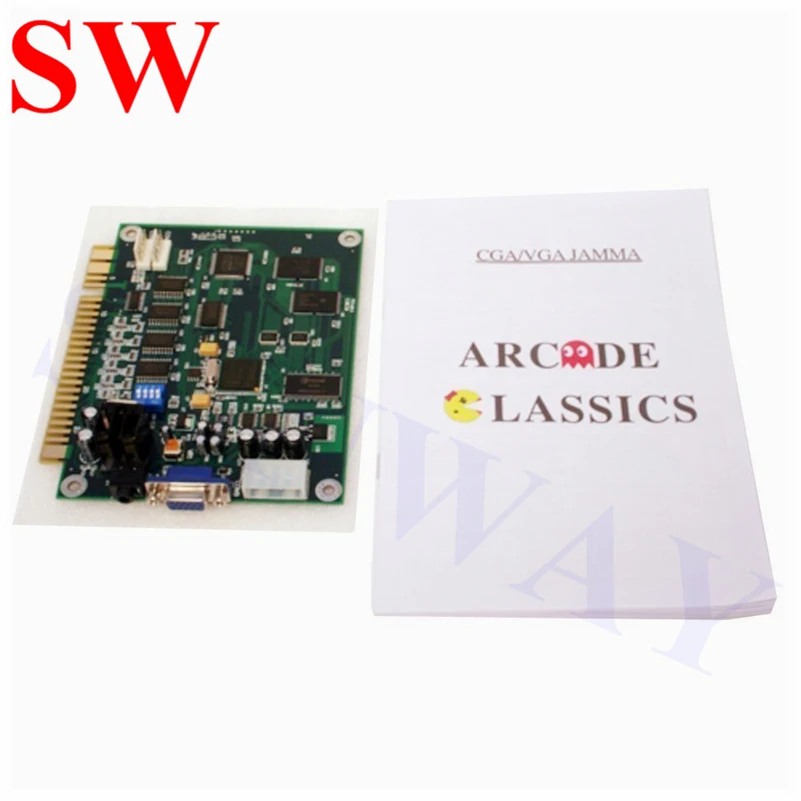 60 в 1 Классическая игровая печатная плата Jamma PCB карта выход CGA VGA для коктейльной