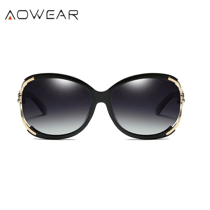 Солнечные очки AOWEAR поляризационные женские роскошные солнцезащитные аксессуары