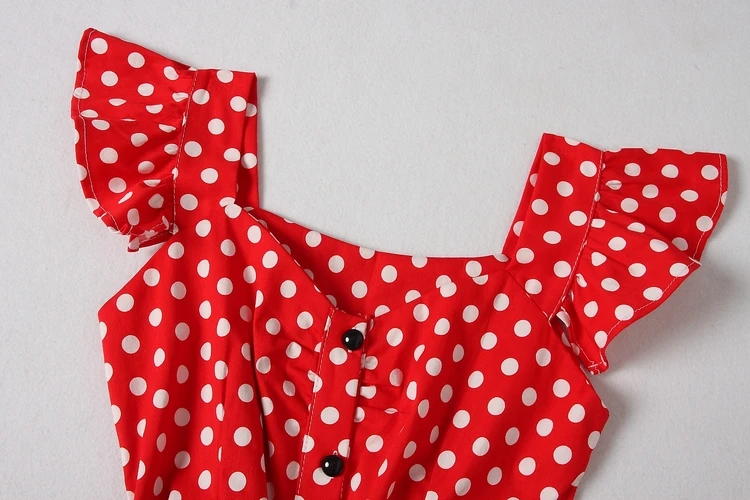 Женское платье рубашка в горошек ALPHALMODA с карманами и рукавами лепестками