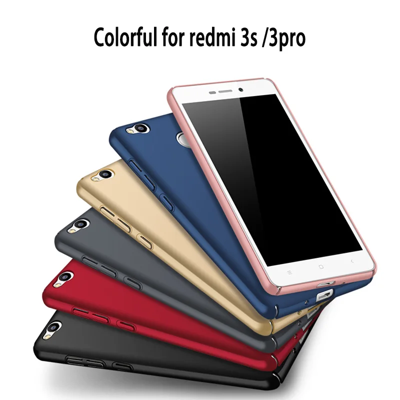 Защита на 360 градусов для Xiaomi Redmi 3s 3S 3Pro чехол с полным покрытием 3pro Жесткий Чехол 3