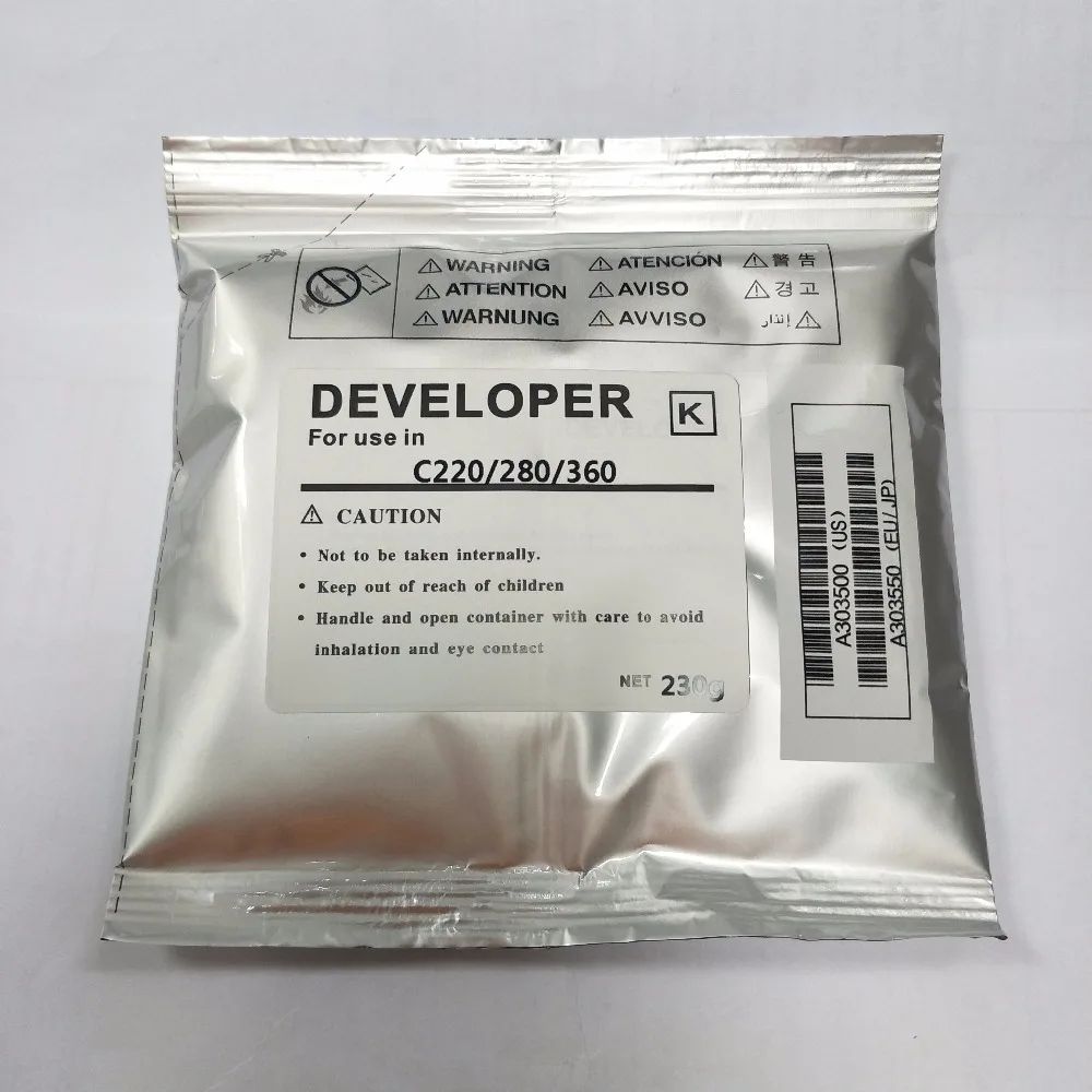 

1PC High Quality Developer For Minolta C220 C280 C360 toner Powder C 220 280 360