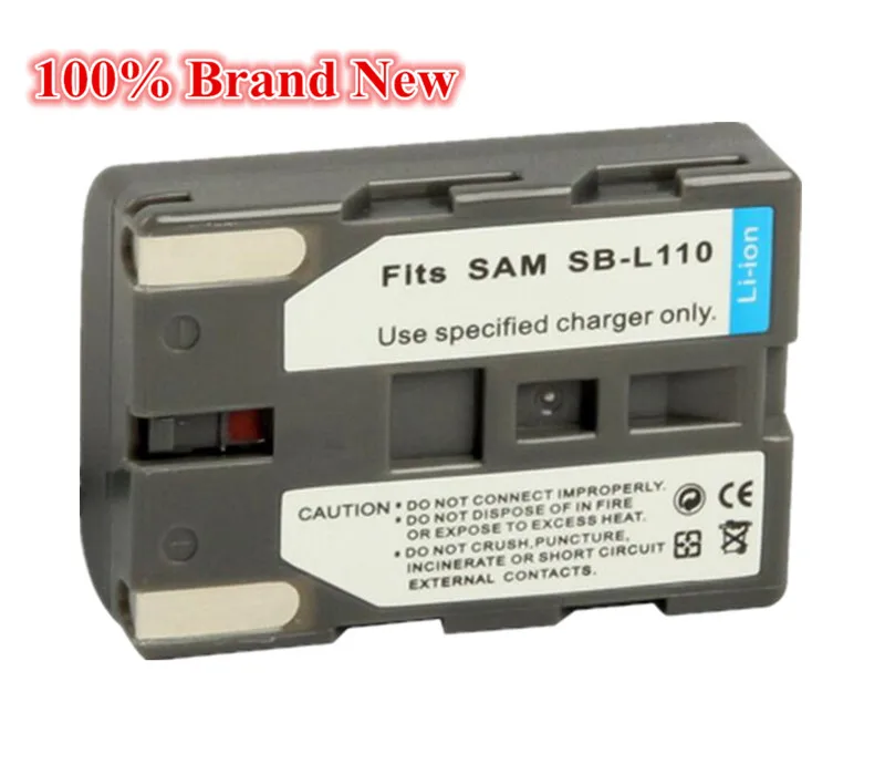 Аккумулятор для камеры Samsung SBL220 1300 мач 100% новый запасной аккумулятор SB-L110 SB-L70A SC-D20