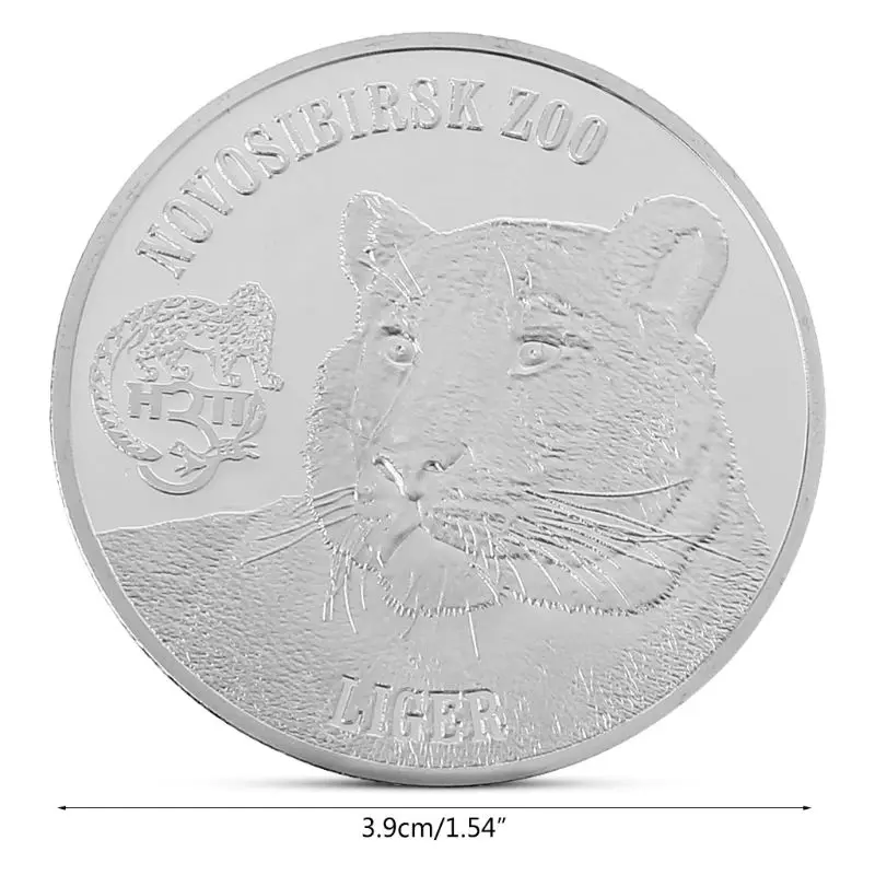 Африканская дикая природа Cheetah Памятная коллекция монет подарок сувенир художественный металлический Antiqu
