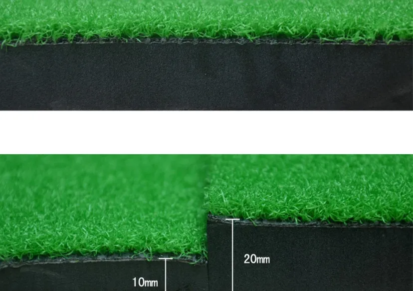 Online 100*100*1cm Golf Pratik Paspaslar Golf Isabet çim Halı 2 Golf Tees & 8 Golf Topları Yeşil Patchwork
