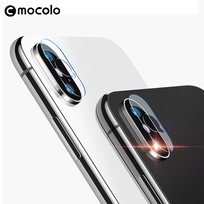 Горячая продажа Mocolo Защитное стекло для экрана задней камеры iPhone X 9H 2.5D