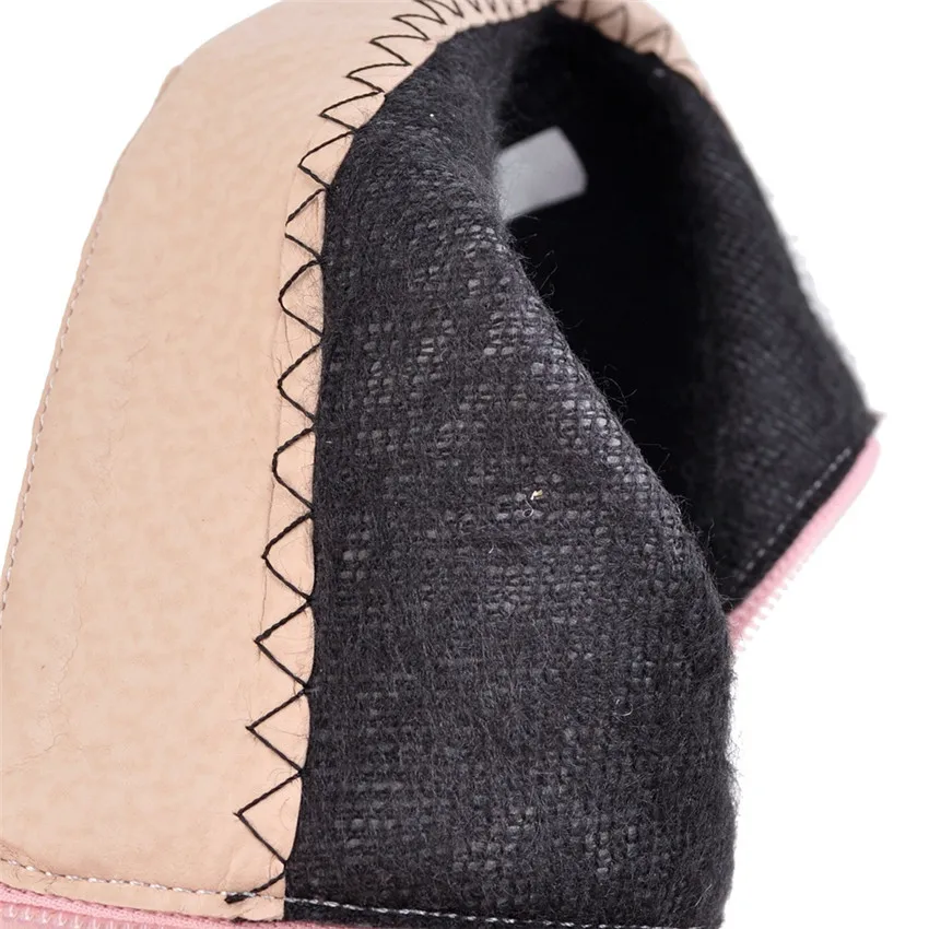 

Spring Autumn Winter Platform High Heel Ankle Boots Women Short Boots Ladies Shoes botas botte femme Plus Size 34 - 40 41 42 43