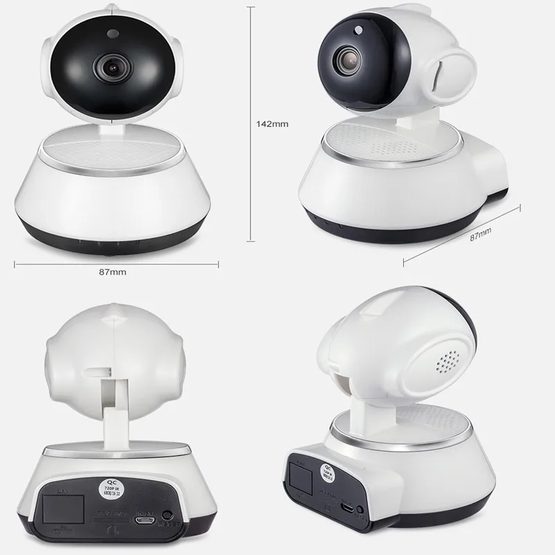 Мини IP-камера видеонаблюдения HD 720P Wi-Fi ночное видение | Безопасность и защита
