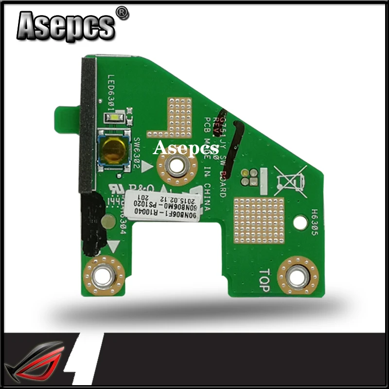 G751JL SW плата для For Asus G751 G751J G751JY G751JM G751JT блок питания постоянного тока|Компьютерные