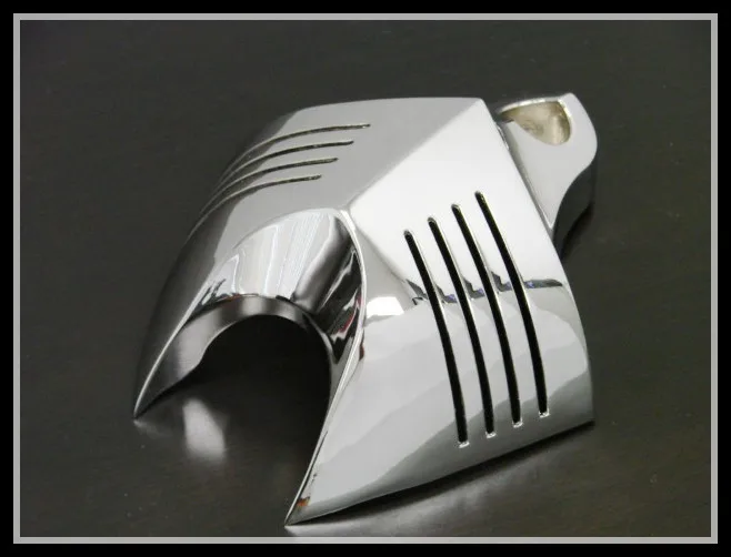 Хромированная Роговая Крышка для 92-12 Harley Softail Dyna Glide Big Twin Electra | Автомобили и