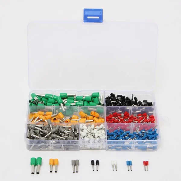 Обжимной разъем для проводов Ассорти набор AWG10-22 изолированный наконечник