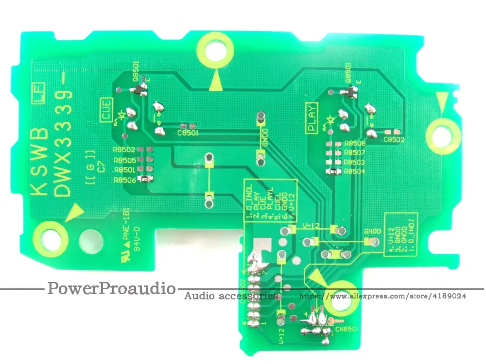 Печатная плата CDJ 2000 Nexus - Play Cue PCB DWX 3339 DWX3339 зеленая версия | Электроника