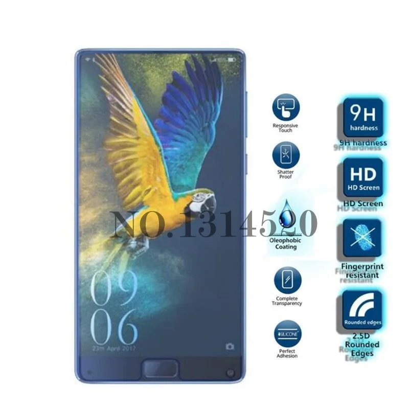 1 шт. закаленное стекло для Elephone S8 защита экрана 9H ультра тонкий прозрачный