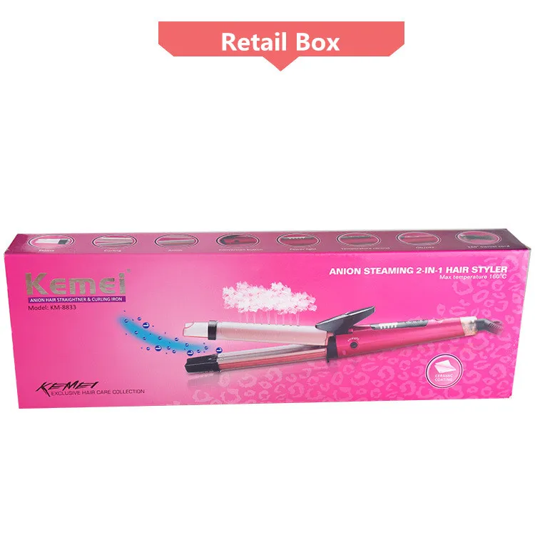 Многофункциональный алюминиевый Профессиональный Выпрямитель для волос с