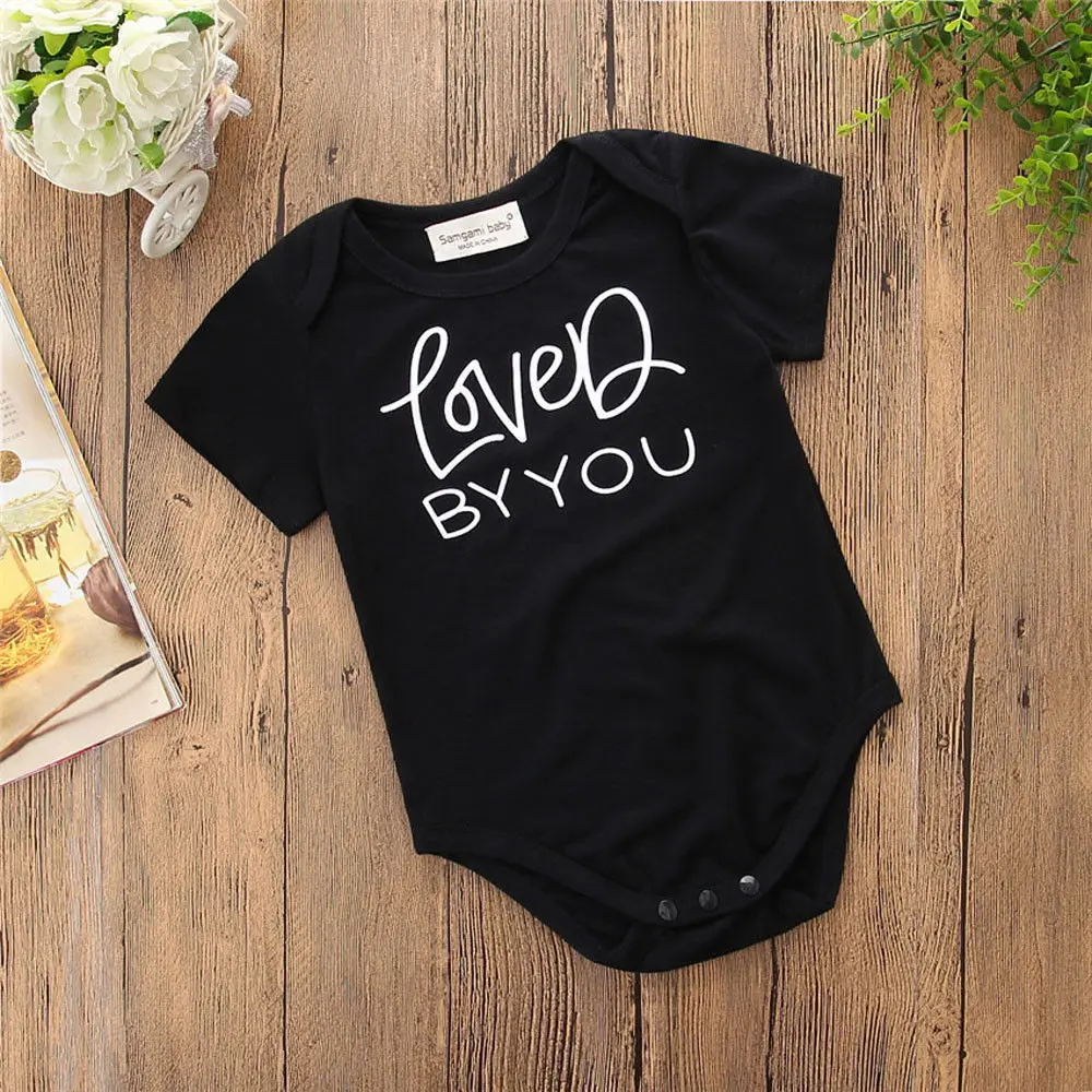 2018 Summer Mom Baby Matching Clothing Mommy Babies Tee Shirts Bodysuit Family Outfits T-Shirts | Мать и ребенок