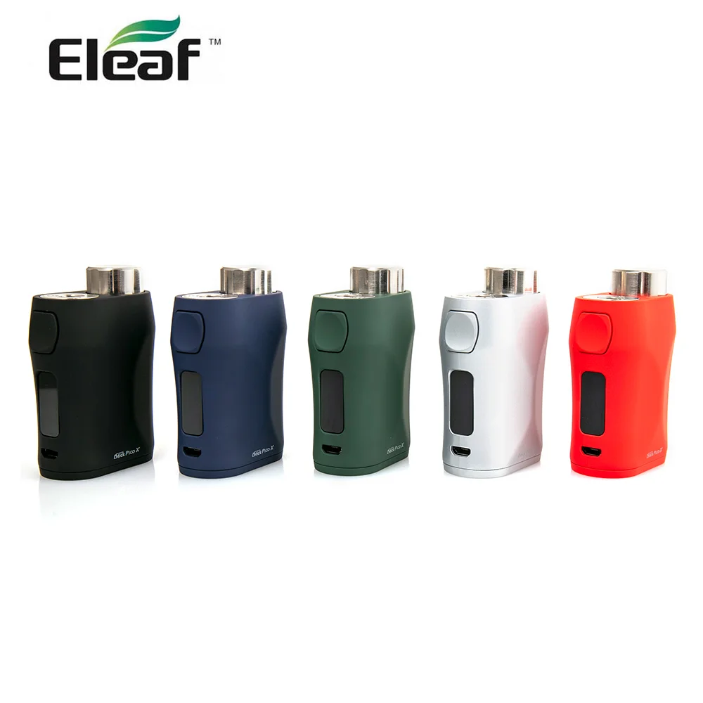 Оригинальная электронная сигарета Eleaf iStick Pico X Mod Box 75 Вт с режимом VW/Bypass 510|Моды для