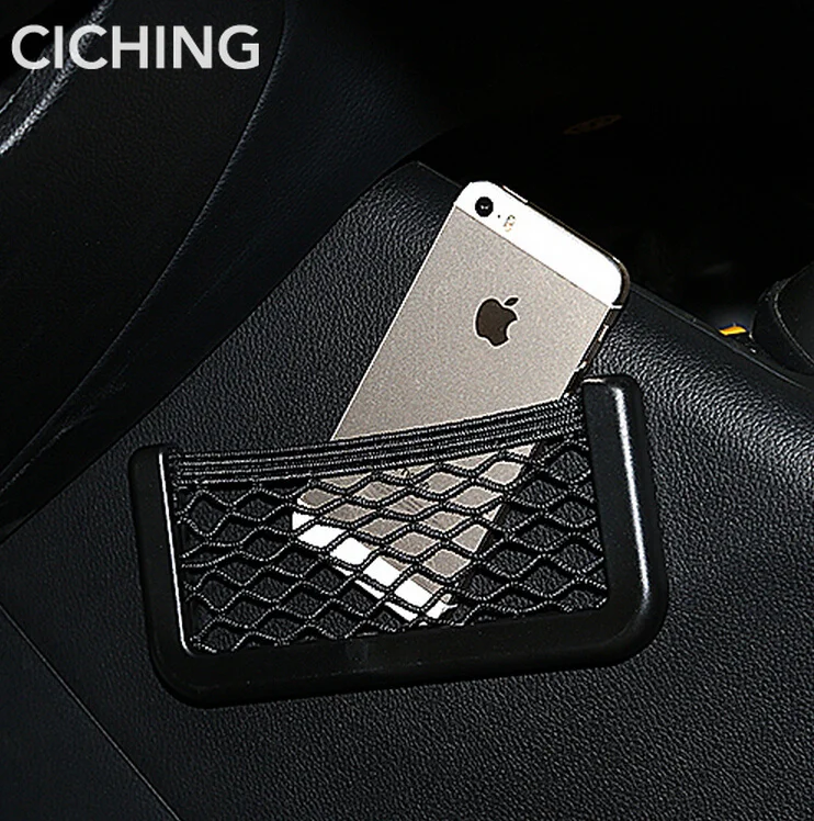 Автомобильная наклейка автомобильная сетка для хранения сумка держатель