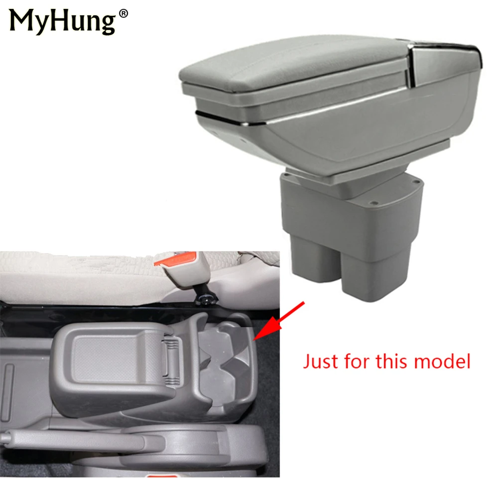 

Car Console Armrest Box For Nissan NV200 2010-2017 Central Storage Box With Cup Holder Ashtray Car Arm Rest Box Rotatable