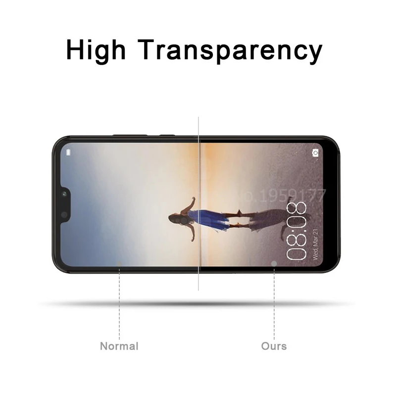 2 шт закаленное стекло для Huawei P20 Lite защита экрана P20Lite полное покрытие|glass for