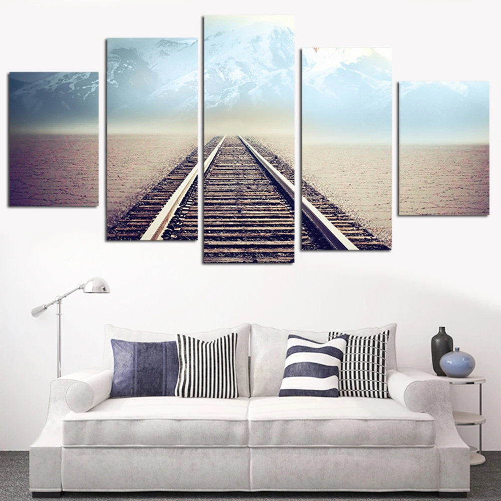 5 шт. Картина на холсте Железная дорога|painting modern|art print posterprint poster |
