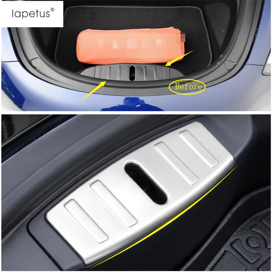 Аксессуары Lapetus подходят для Tesla модель 3 2018 2019 2020 Передняя головка двигателя