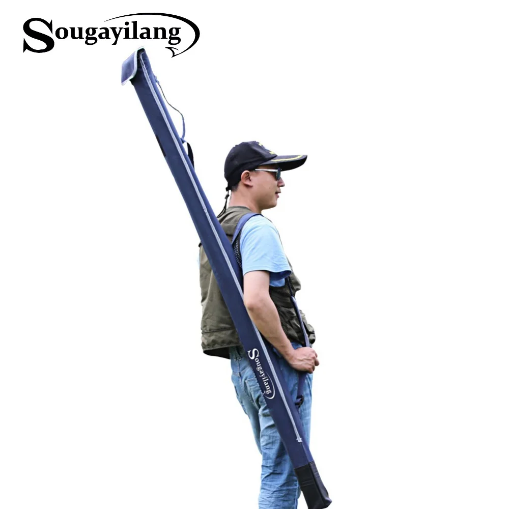 Sougayilang 1 6 м/футов сумка для складной удочки приманки неопреновая женская хранения