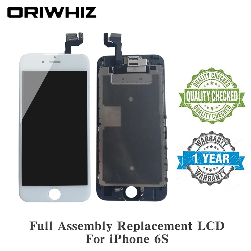 Оригинальный 3D сенсорный экран Замена для iphone 6s ЖК дисплей с дигитайзером в сборе рамка датчик приближения