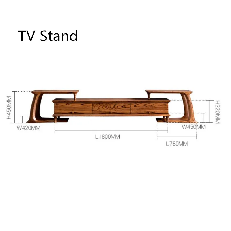 Деревянная тумба для телевизора мебель гостиной деревянная из Китая atril madera шкаф