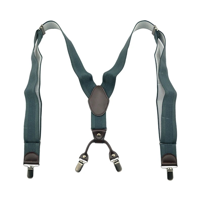 Абсолютно новые мужские подтяжки в подарочной коробке четыре зажима на застежке