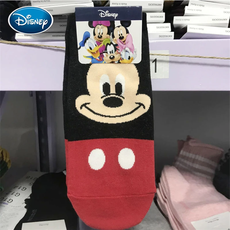 Disney Микки Минни Дональд милые хлопковые носки с картинками для мальчиков и