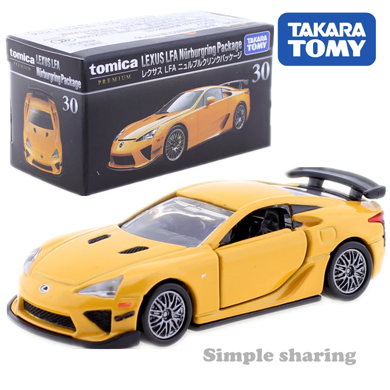Takara Tomy Tomica Premium No.30 Lexus LFA Nurburgring пакет 1:62 Roadster модель автомобиля Комплект литые