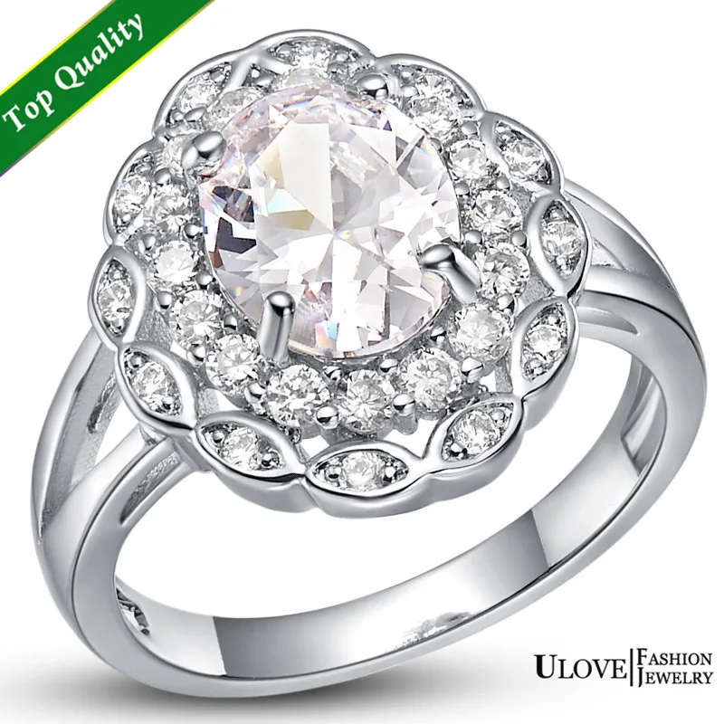 Кольца с цветком серебряного цвета розового модные ювелирные изделия женский