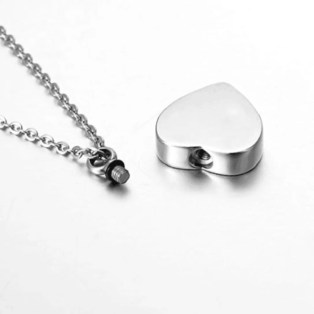 FUNIQUE Openable ожерелье с подвеской в виде сердца прах питомца для семейного друга