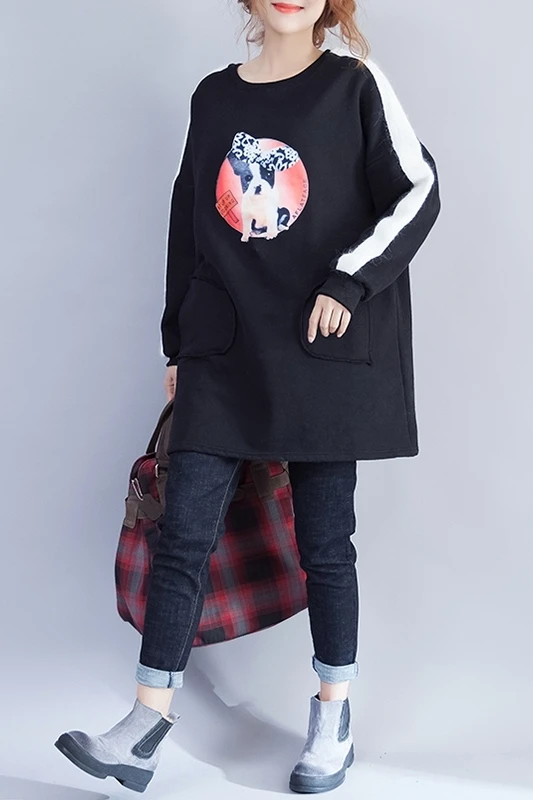 Длинные толстовки Толстовка Ariana Grande GOT7 Panda толстовка БЦ moleton монста х EXO Flare