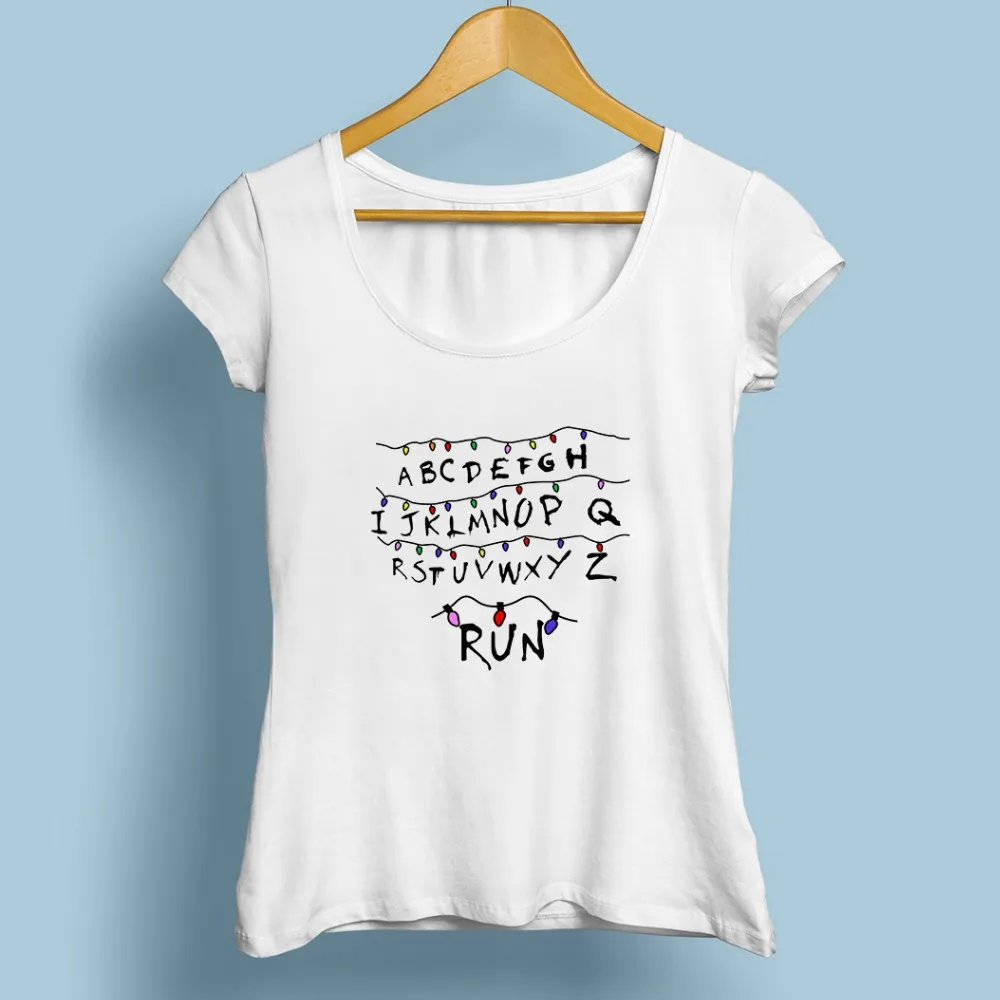 Футболка с лампочками неизвестного цвета femme jollypeach новая белая Повседневная футболка Женская странная вещь без клея Футболка с принтом