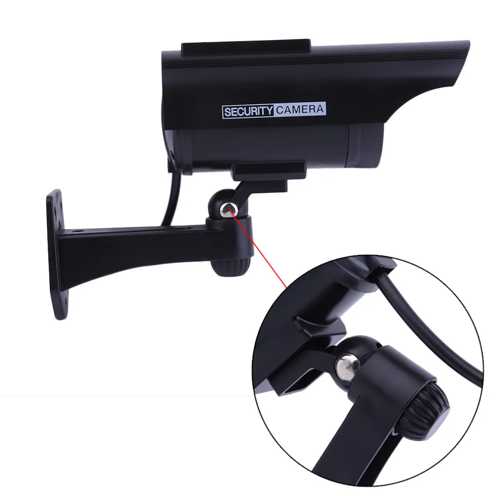 Фальшивая камера видеонаблюдения на солнечной батарее для использования в