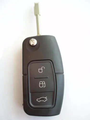 Жесткий пластиковый дистанционный защитный чехол для ключа 3 кнопки Ford Metallic Blue |