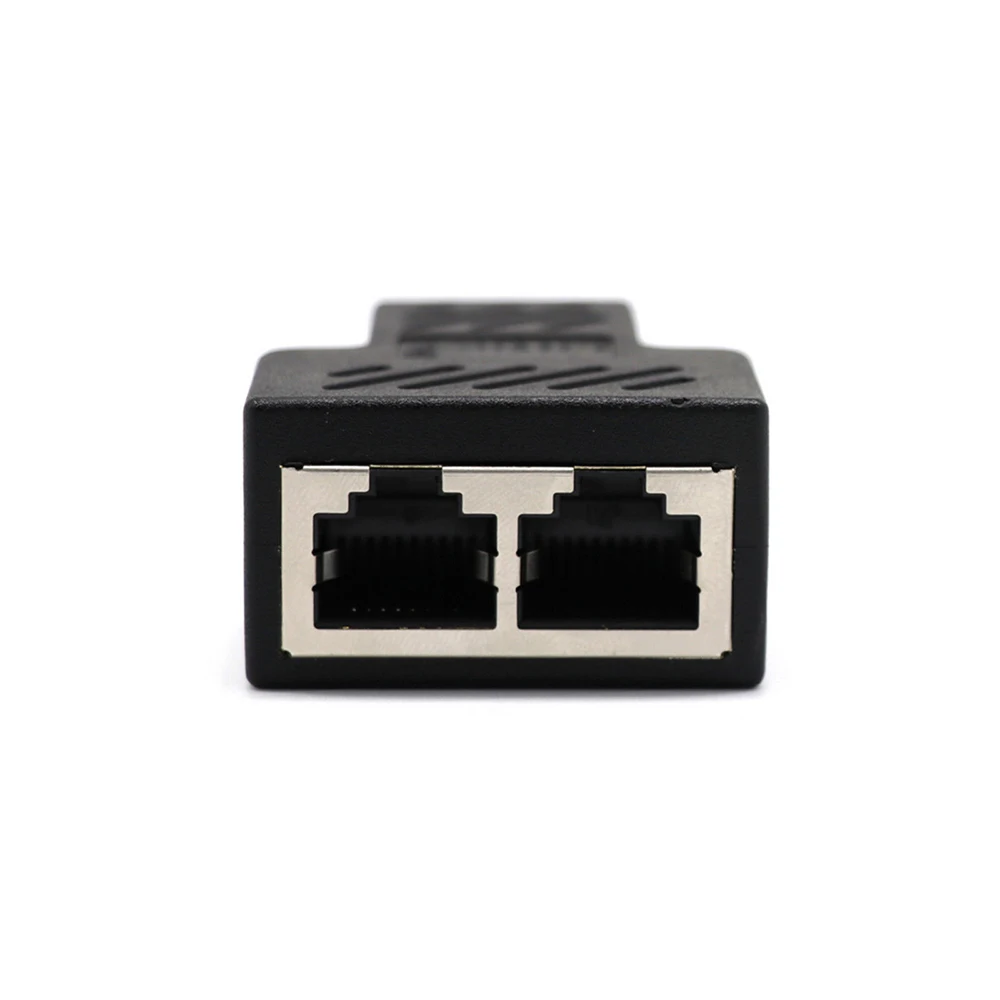 Новый RJ45 Ethernet LAN Сетевой сплиттер двойной адаптер порты соединитель| |