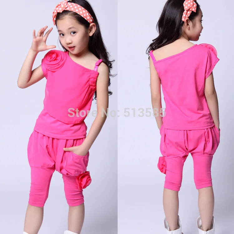 Летняя Новинка детская одежда корейские Взрывные модели хлопковый костюм для